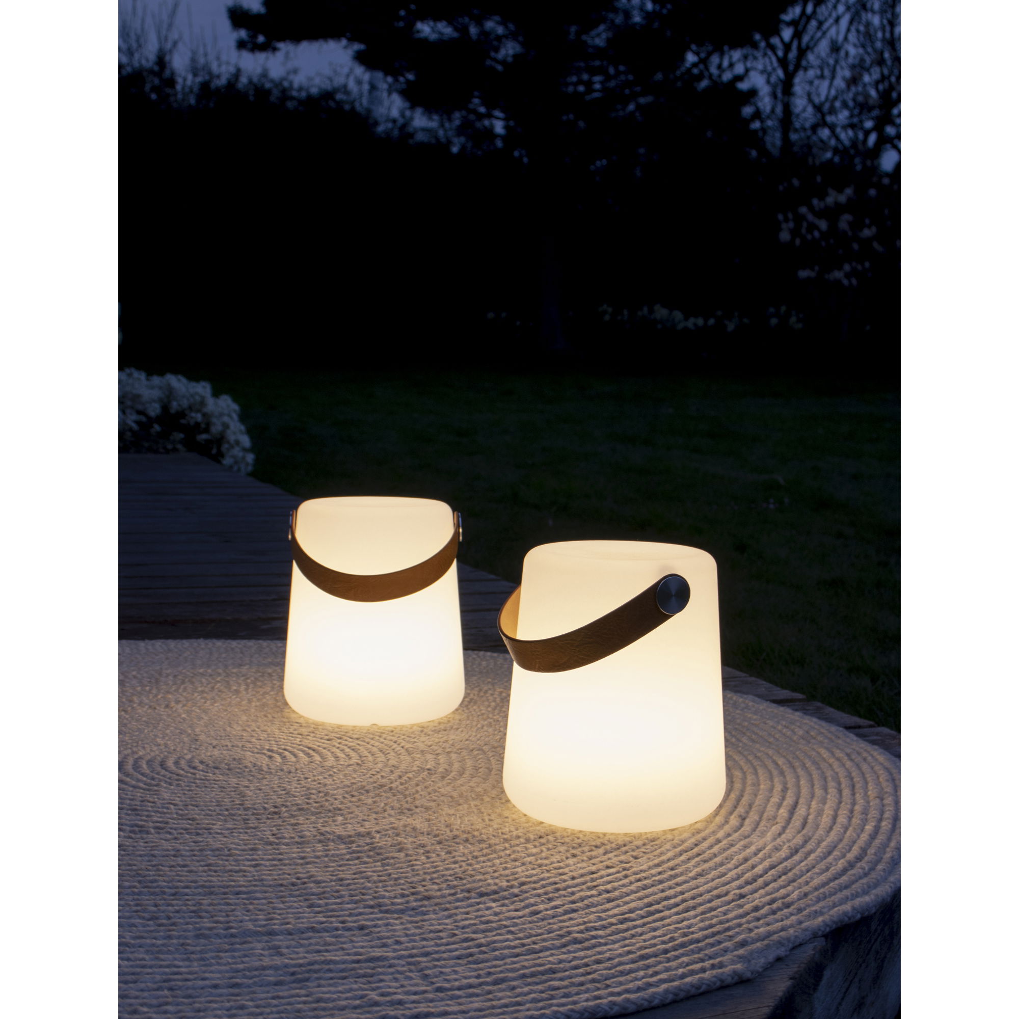 QUVIO LED Lamp – Draagriem – Oplaadbaar – Wit – 17x17x21 cm