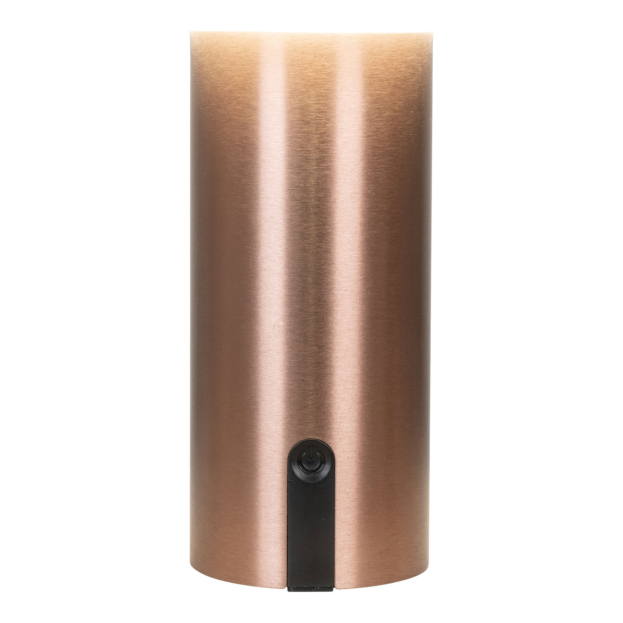 QUVIO LED Lamp – Stijlvol en Duurzaam – Wit/Koper – Oplaadbaar