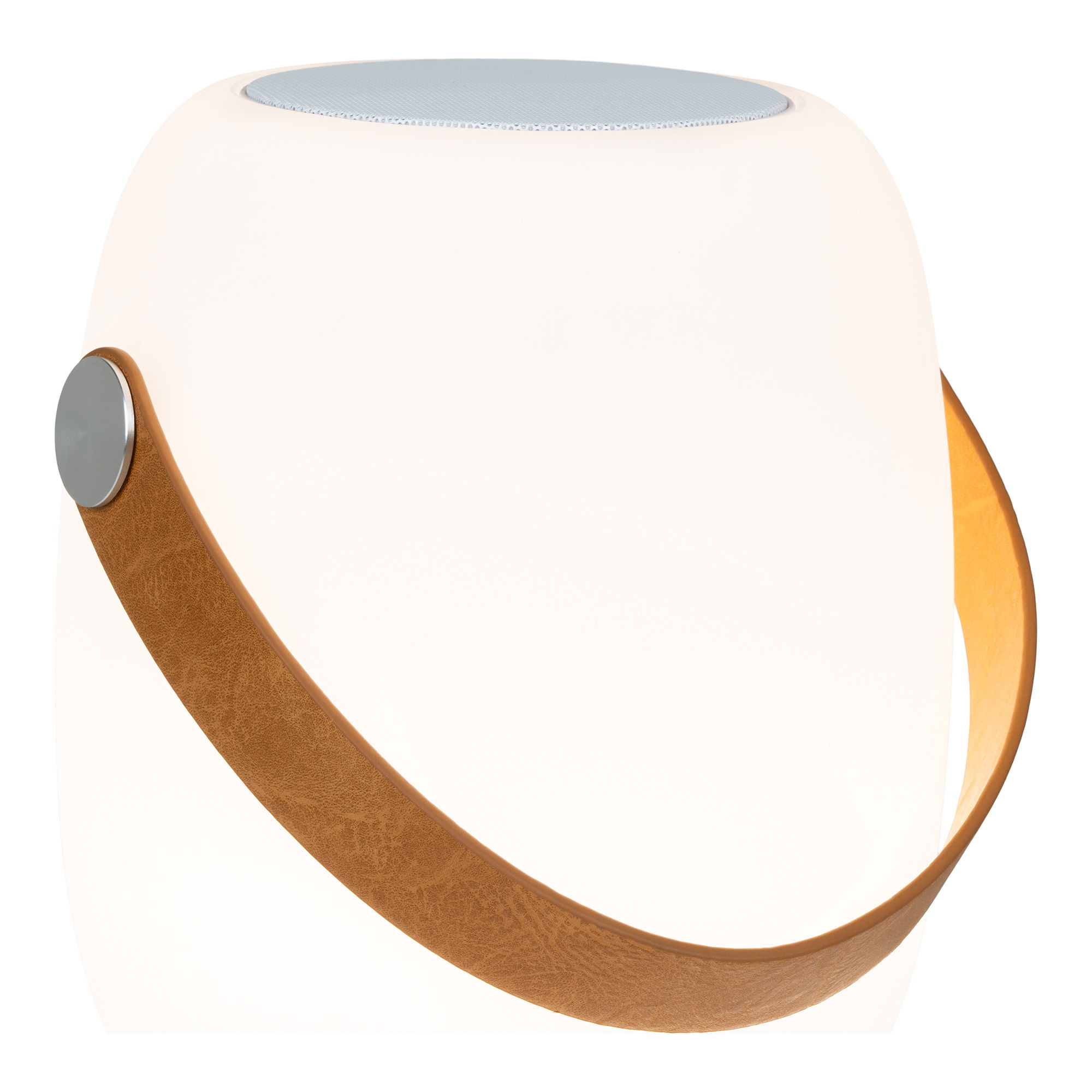 QUVIO LED Lamp met draagriem – Bluetooth speaker – Oplaadbaar – Wit