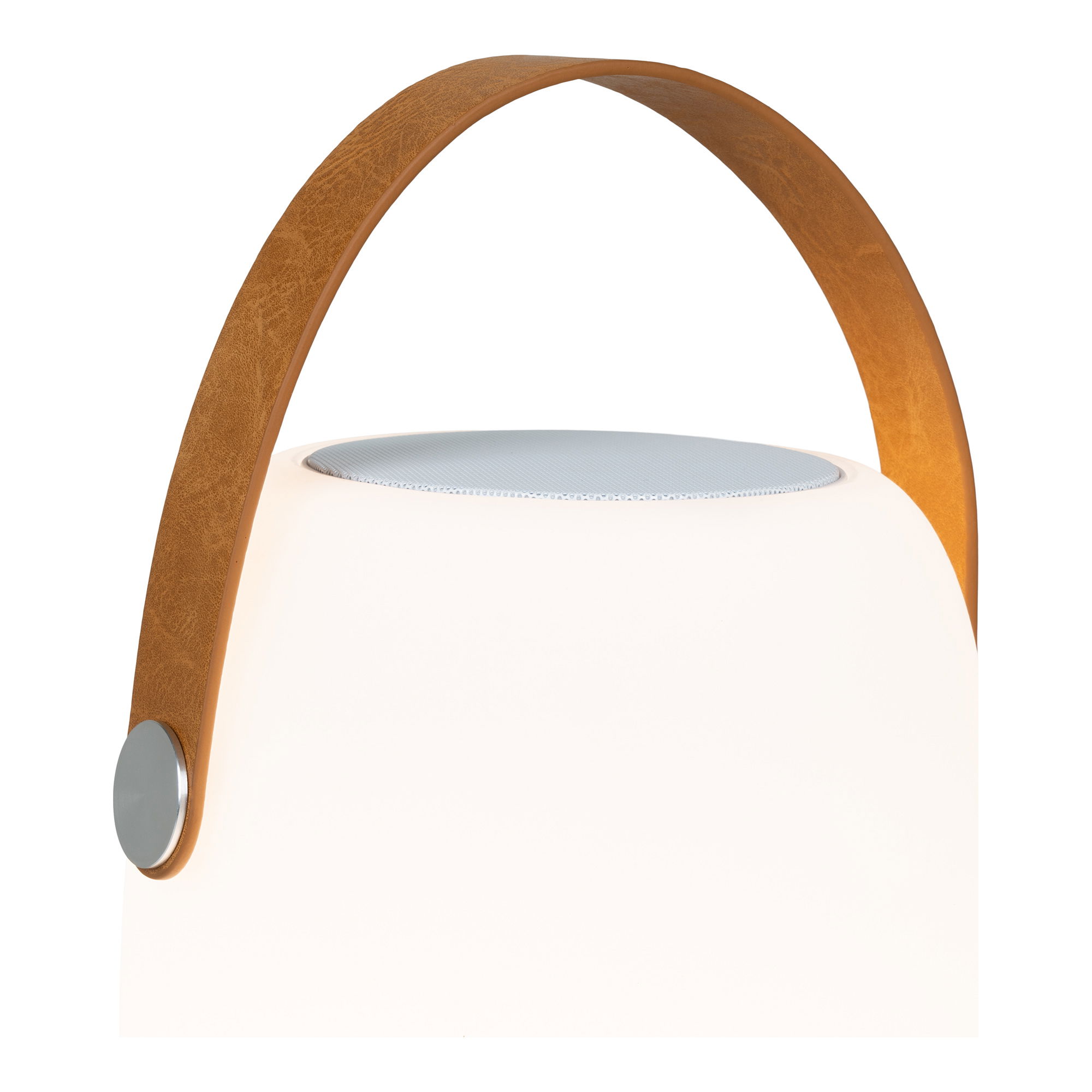 QUVIO LED Lamp met draagriem – Bluetooth speaker – Oplaadbaar – Wit