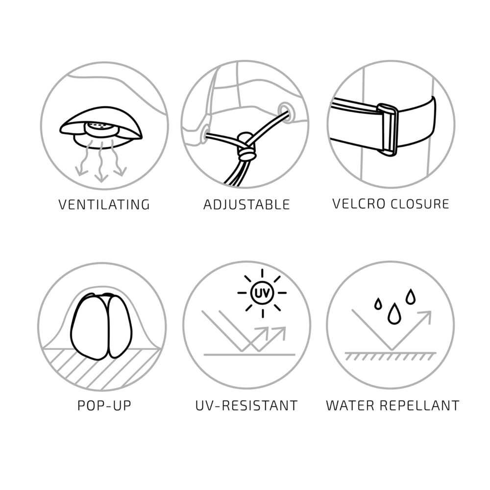 QUVIO Tafel hoes – Ronde tafel 180 cm – 4 Stoelen – Zwart – Waterafstotend