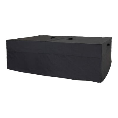 QUVIO Hoes voor Lounge- en Bankstellen – Waterafstotend – Zwart – 210x180x95 cm