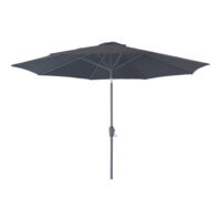QUVIO Parasol – Draaimechanisme en Kantelfunctie – Zwart – 300 cm