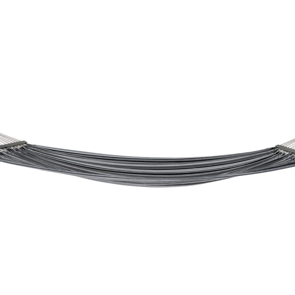 QUVIO Hangmat – Duurzaam Katoen-Polyester – Inclusief Houten Standaard