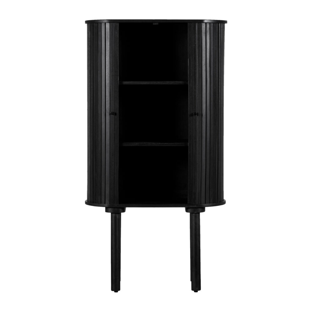 dressoir, zwarte dressoir, wandkast, dressoir zwart, houten dressoir,