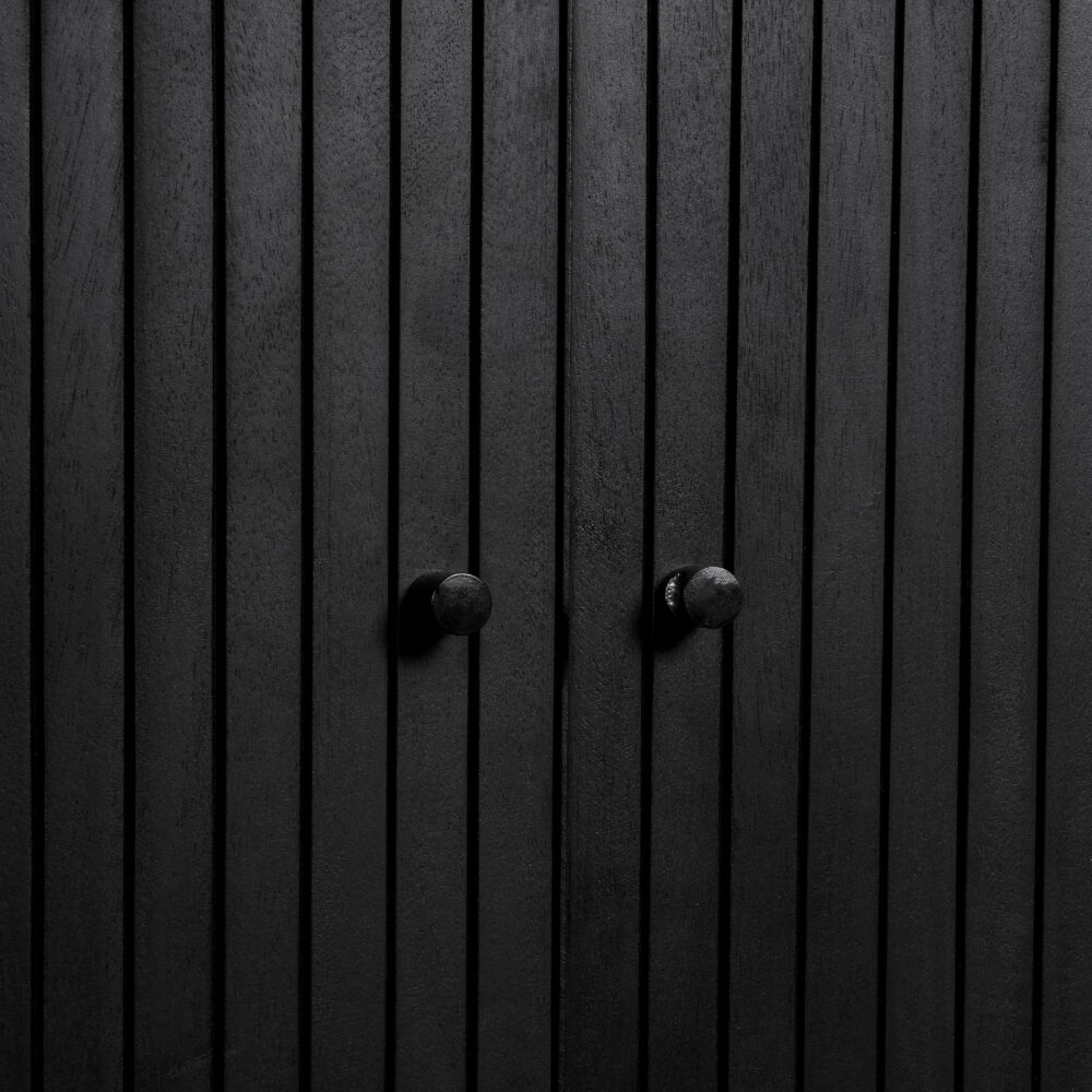 dressoir, zwarte dressoir, wandkast, dressoir zwart, houten dressoir,