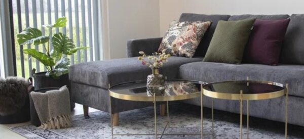 ronde salontafel, salontafel, Salontafel rond, gouden salontafel, tafel, salontafel goud, salon tafel sfeerafbeelding