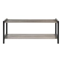 schoenenrek, zilveren schoenenrek, schoenen rek, stalen schoenenrek, zwarte schoenenrek, schoenenrek staal