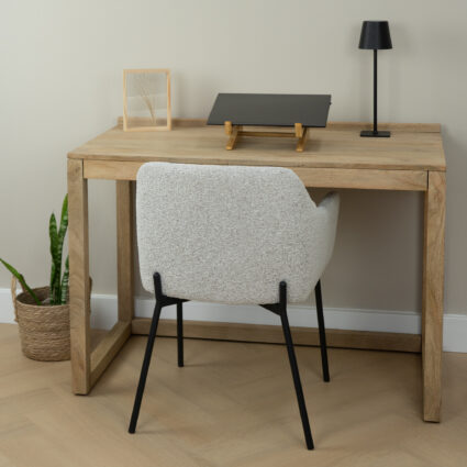 bureau, houten bureau, bureau hout, - sfeerafbeelding