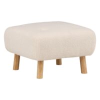 Fano Poef Wit Boucle afbeelding 12