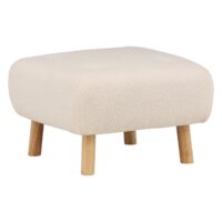 Fano Poef Wit Boucle afbeelding 6