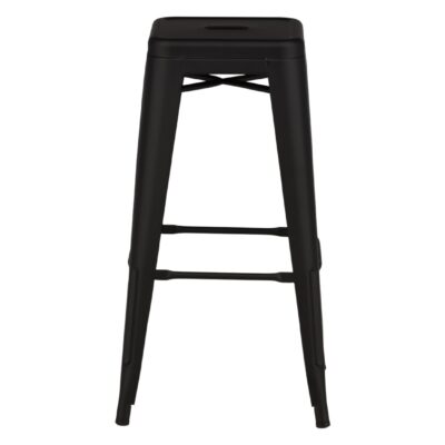 Nata barkrukken mat zwart staal afbeelding 7