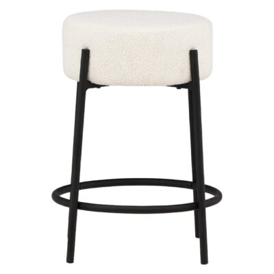 Enza Barkruk Zwart Wit Bouclé afbeelding 10