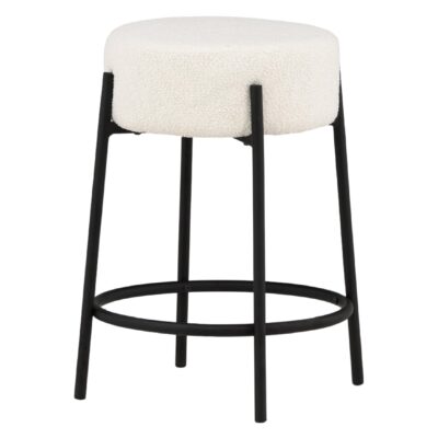 Enza Barkruk Zwart Wit Bouclé afbeelding 11