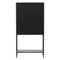 Scandinavische zwarte stalen kast afbeelding 7