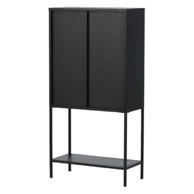 Scandinavische zwarte stalen kast afbeelding 8