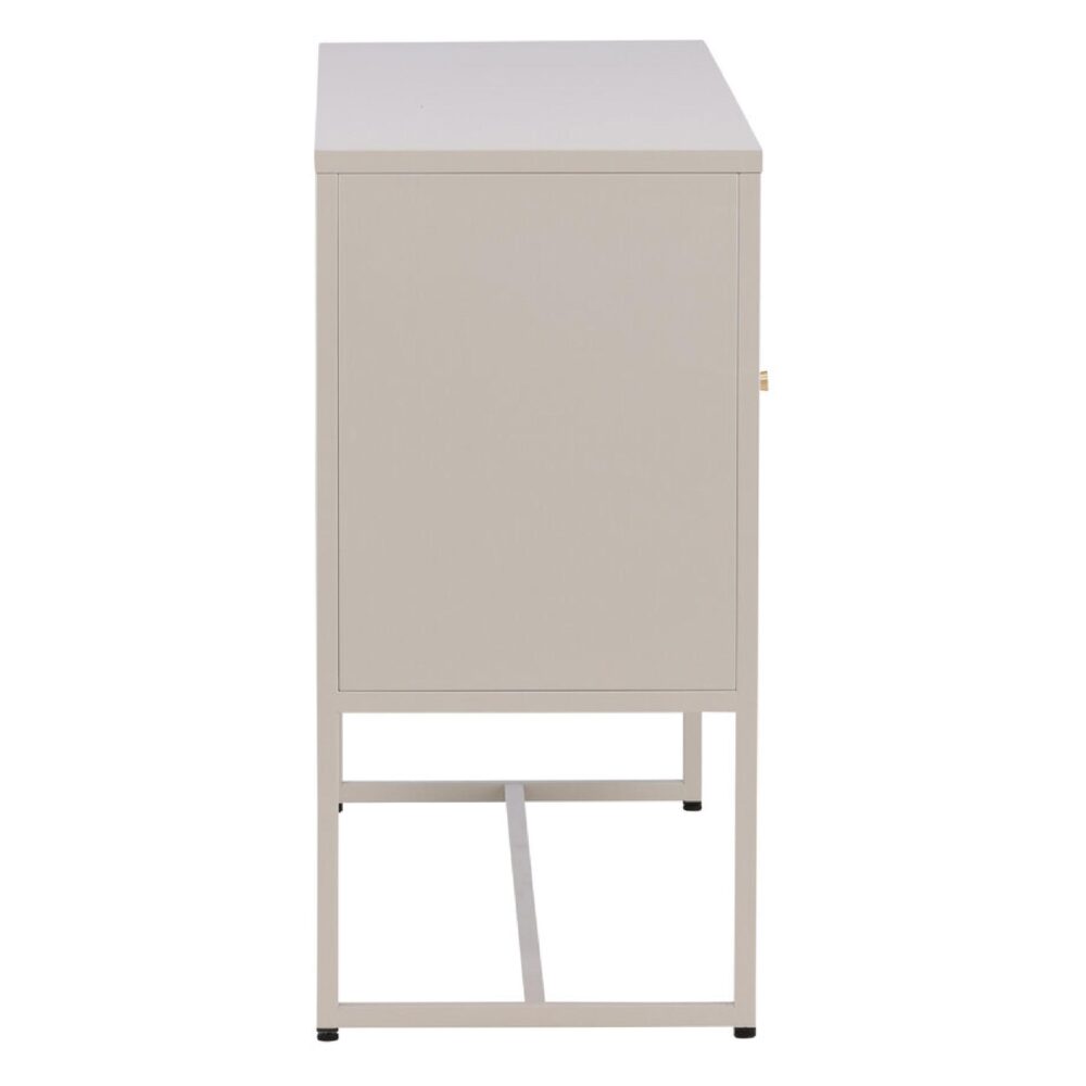 Industriële opbergkast beige staal afbeelding 10