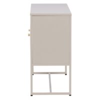 Industriële opbergkast beige staal afbeelding 4