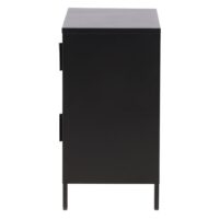 Industriële zwarte stalen opbergkast afbeelding 4