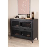 Industriële zwarte stalen opbergkast afbeelding 16