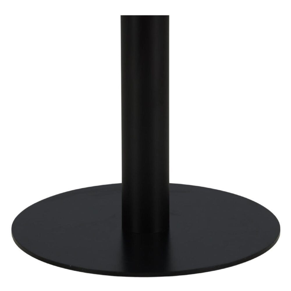 Ronde grijze terrazzo eettafel afbeelding 14