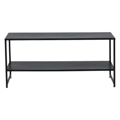 Bijzettafel zwart minimalistisch ontwerp afbeelding 1