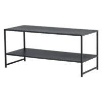 Bijzettafel zwart minimalistisch ontwerp afbeelding 2