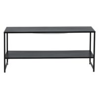 Bijzettafel zwart minimalistisch ontwerp afbeelding 7