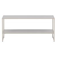Scandinavische bijzettafel beige afbeelding 1
