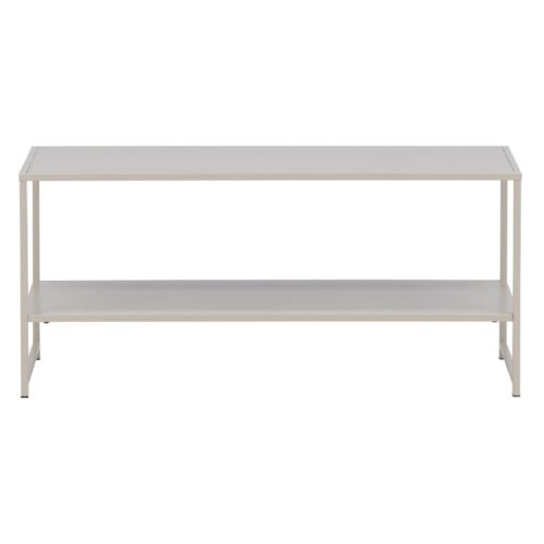 Scandinavische bijzettafel beige afbeelding 1