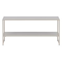Scandinavische bijzettafel beige afbeelding 7