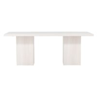 Scandinavische eettafel wit afbeelding 1