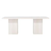 Scandinavische eettafel wit afbeelding 7