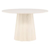 Ronde whitewash eettafel afbeelding 10