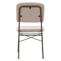 Bura Eetkamerstoel 2-pack Beige Bruin afbeelding 7