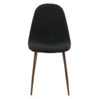 Ivi eetkamerstoel walnoot zwart afbeelding 1