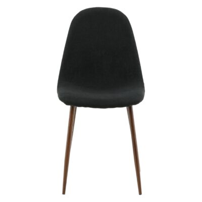 Ivi eetkamerstoel walnoot zwart afbeelding 1