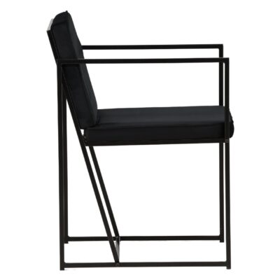 Pilo Eetkamerstoel Zwart Fluweel afbeelding 10