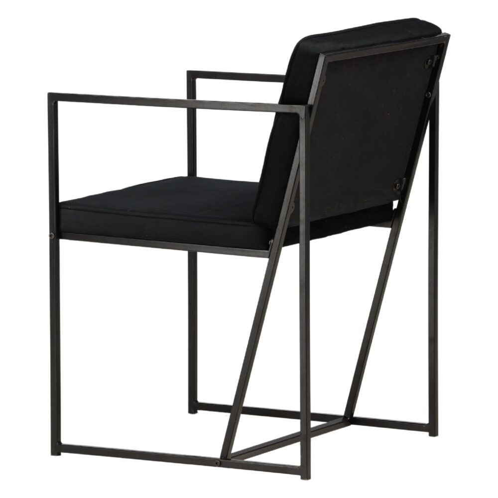 Pilo Eetkamerstoel Zwart Fluweel afbeelding 5