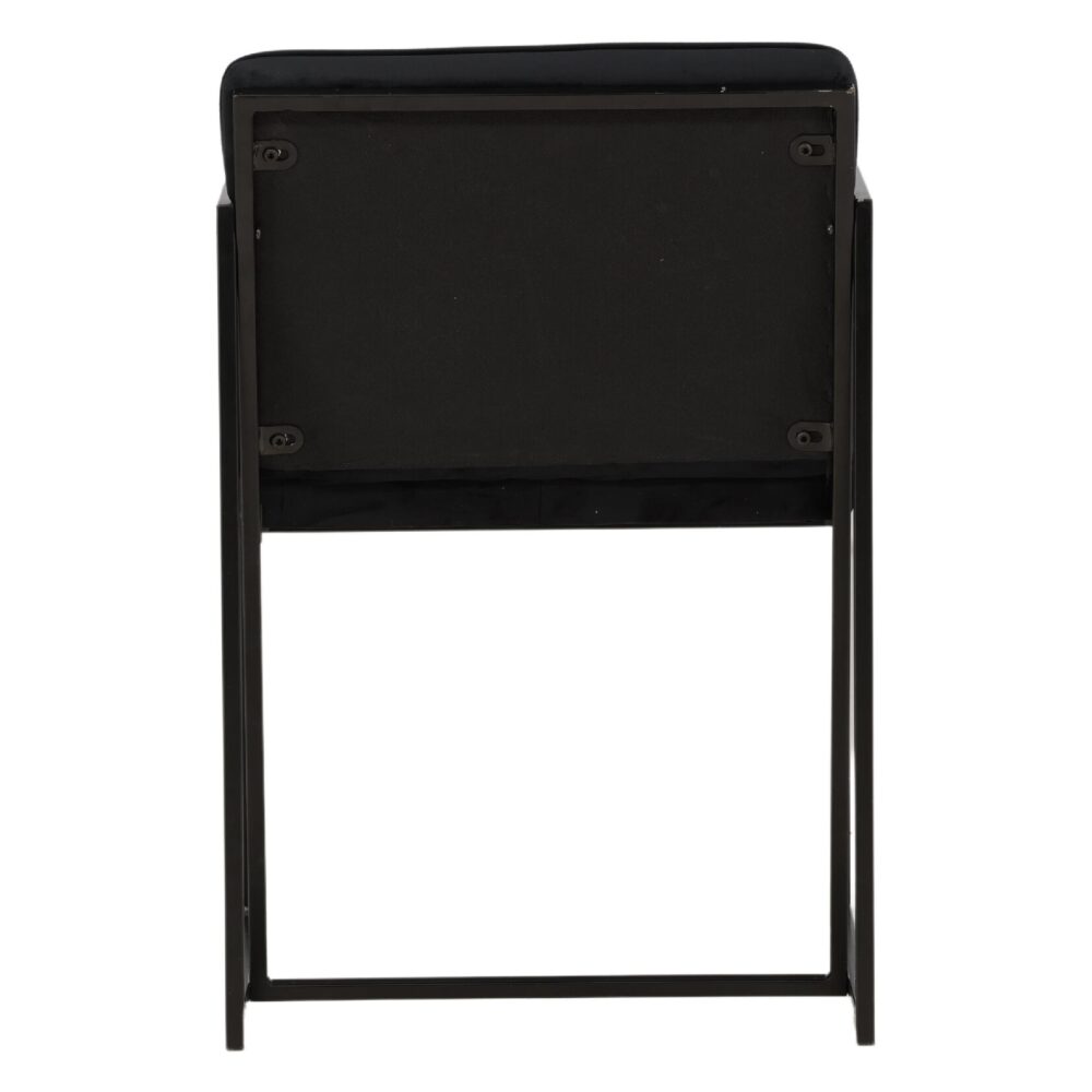 Pilo Eetkamerstoel Zwart Fluweel afbeelding 7