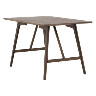 Eettafel Hila Donkerbruin Rubberhout afbeelding 9