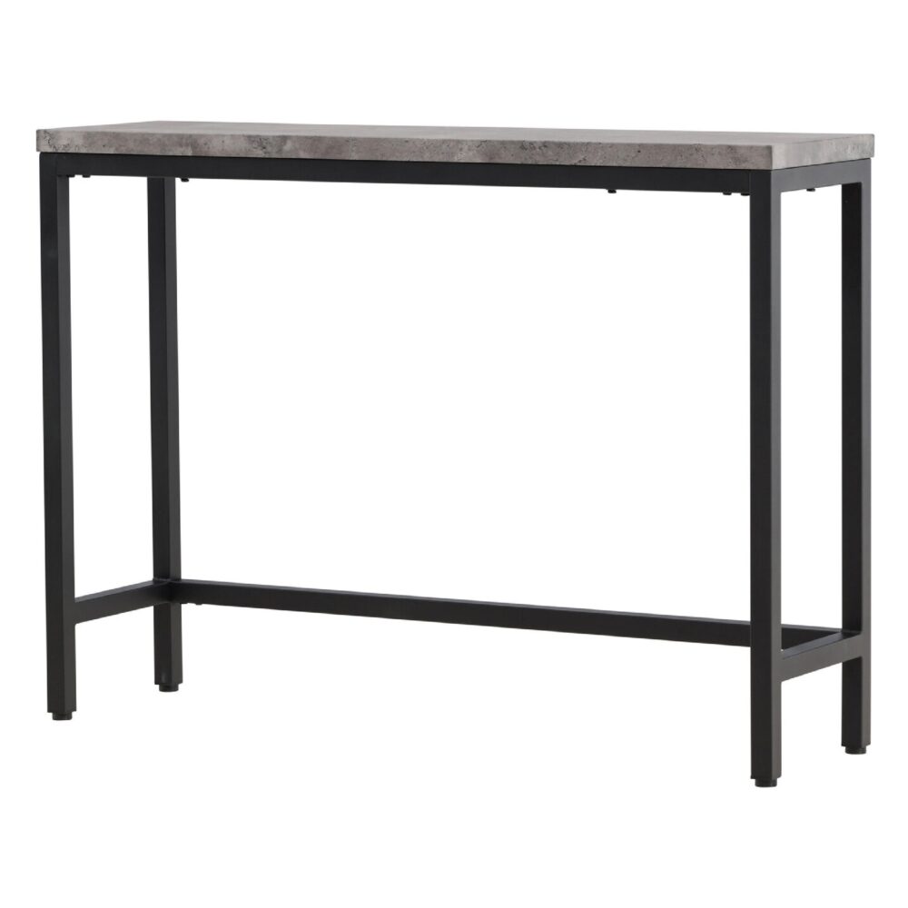 Iro Bijzettafel Zwart Betonlook afbeelding 2