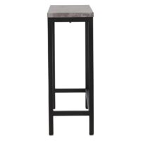 Iro Bijzettafel Zwart Betonlook afbeelding 4