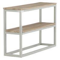 Jati dubbele bijzettafel grijs afbeelding 11