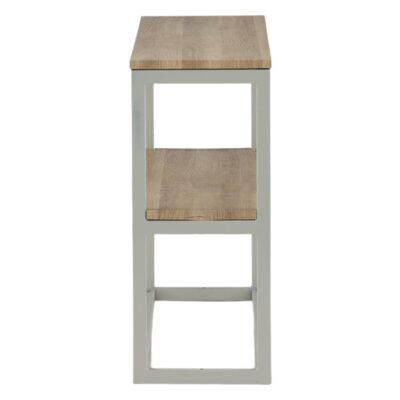 Jati dubbele bijzettafel grijs afbeelding 4