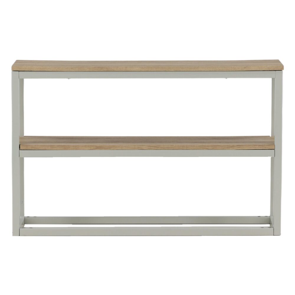 Jati dubbele bijzettafel grijs afbeelding 7