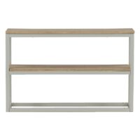 Jati dubbele bijzettafel grijs afbeelding 7