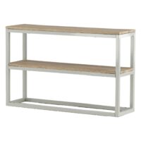 Jati dubbele bijzettafel grijs afbeelding 8