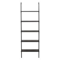 Zwart stalen planken kast afbeelding 1