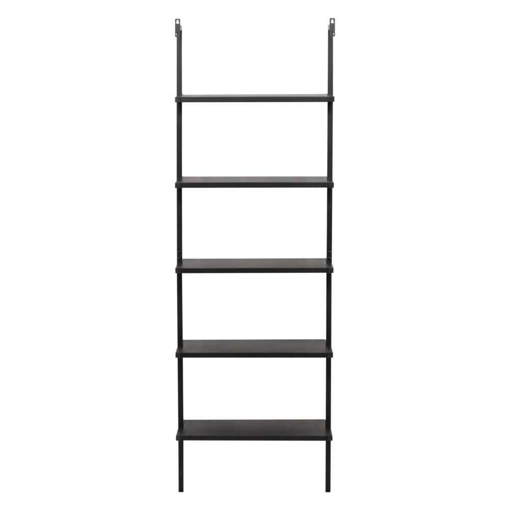 Zwart stalen planken kast afbeelding 7